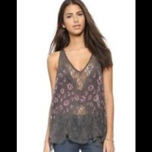 Free People Bell Trapeze Camisole NEW
